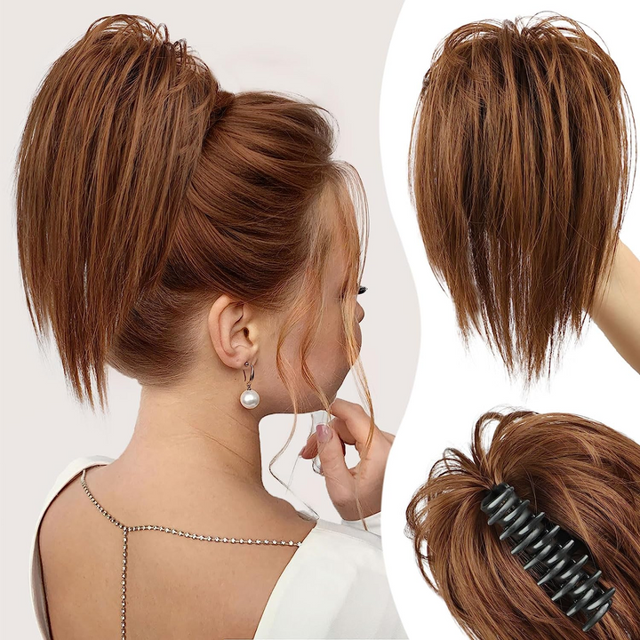 Messy Bun Haarklem Extension