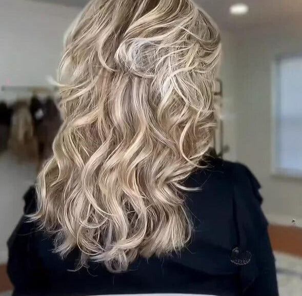 Golvend Blond Elegant