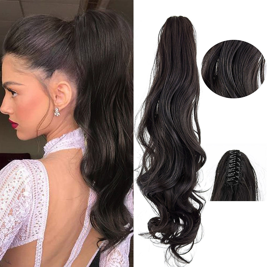 30-Seconden Ponytail Clip Extension(golvend)