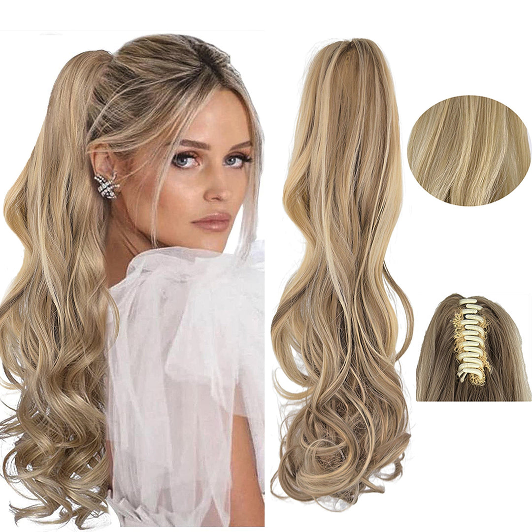 30-Seconden Ponytail Clip Extension(golvend)