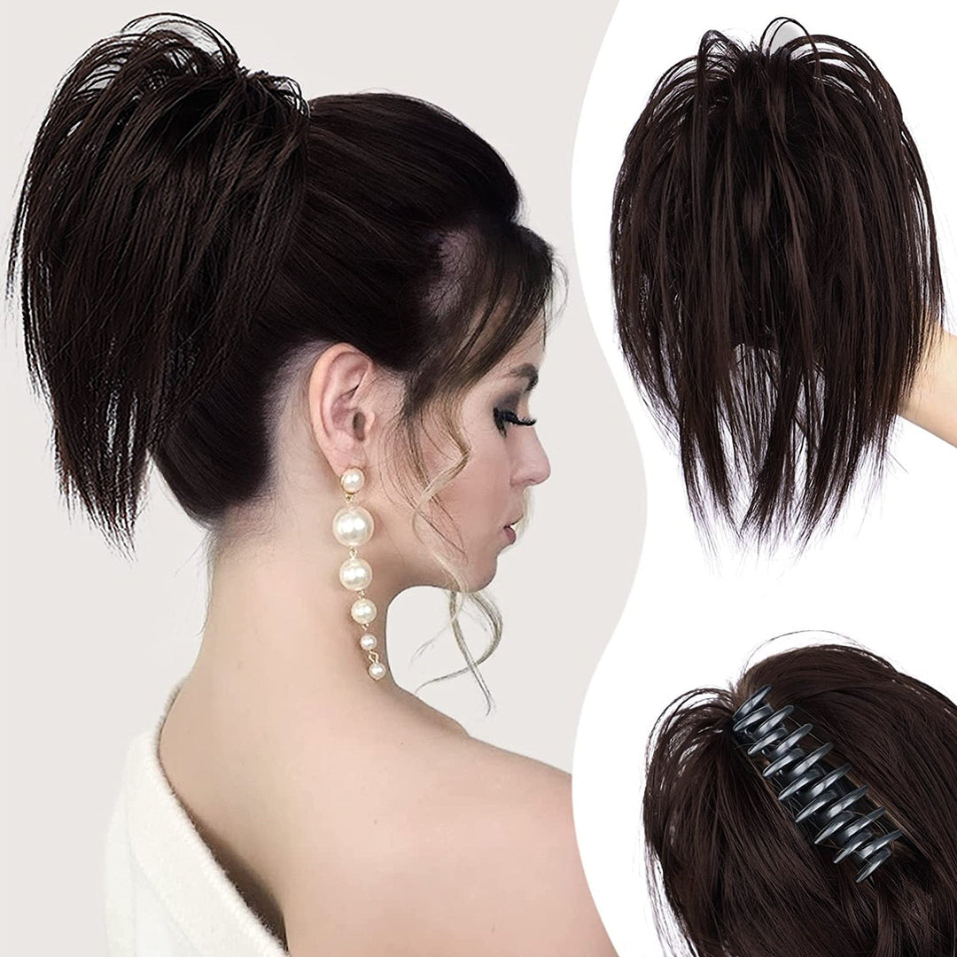 Messy Bun Haarklem Extension