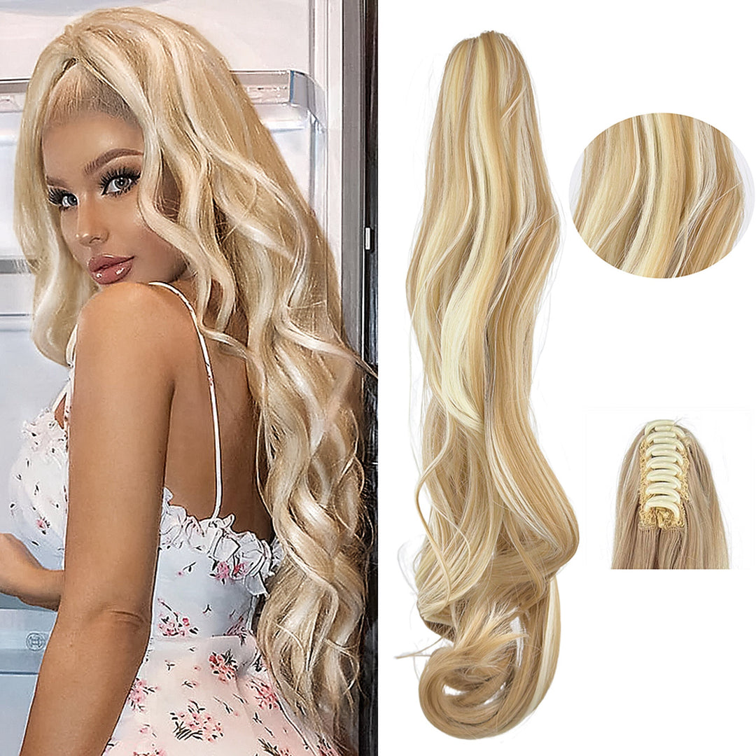 30-Seconden Ponytail Clip Extension(golvend)