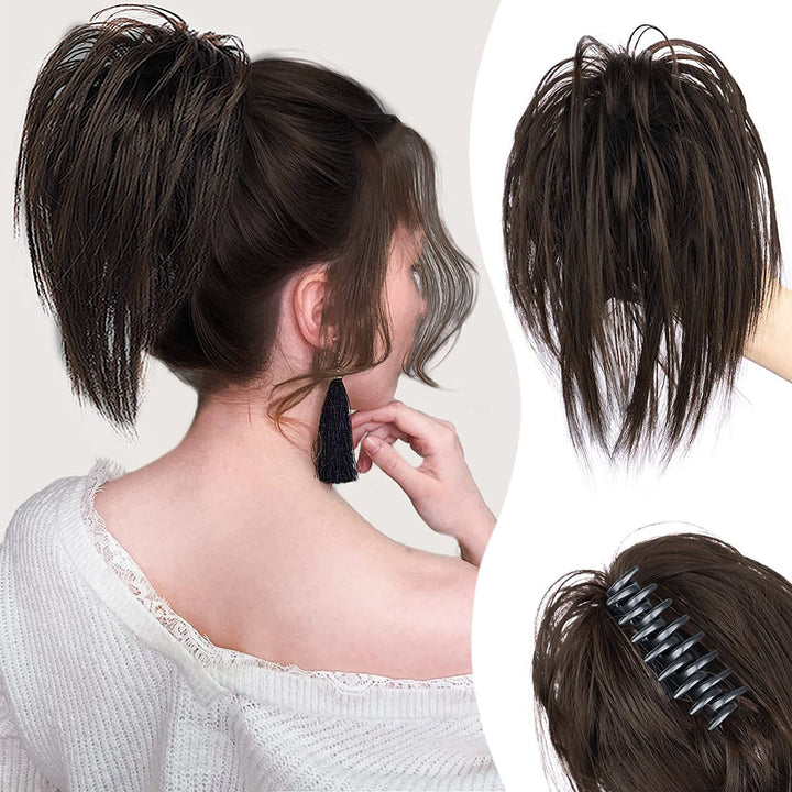 Messy Bun Haarklem Extension